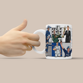 Chelsea FC Dream Team Legends 3D Doodle Art - 11oz Ceramic Mug
